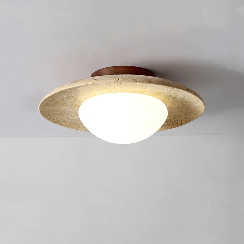Japan Bathroom.Home - Natuursteen plafondlamp Japanse creatieve Wabi Sabi