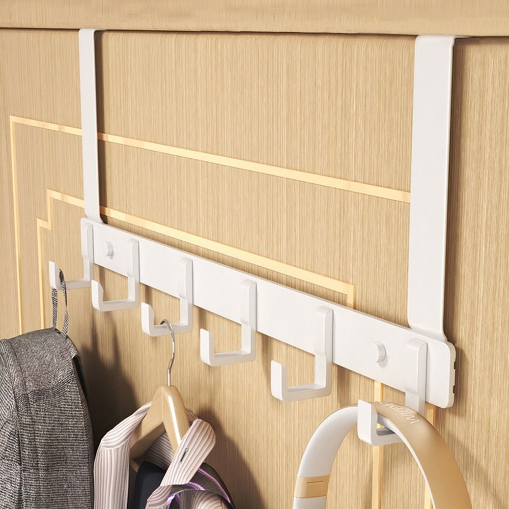 Home Creation Bathroom - Haken boven de deur 6-haken kleding