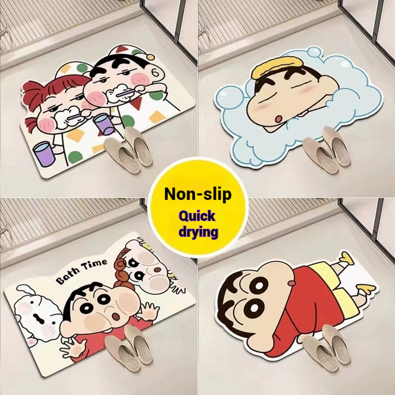 Home Bathroom Carpet - Doucheruimte Wateropname Mat Sneldrogend Modieus Huisgeschenken