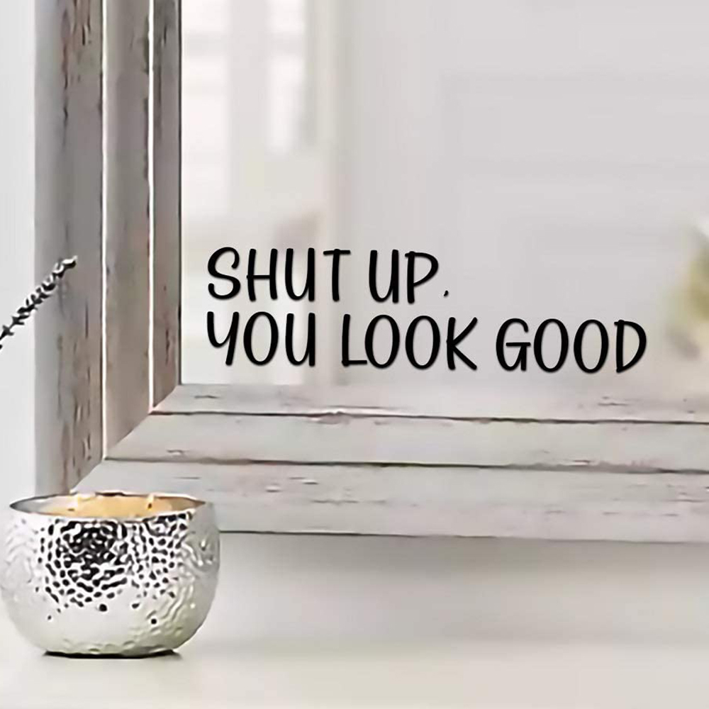 Home Goods Bathroom Mirrors - Sh * T Up U Look