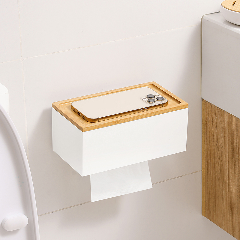 Japan Bathroom.Home - 【Zhubai Home】Japanse stijl eenvoudige, ponsvrije wandhangende