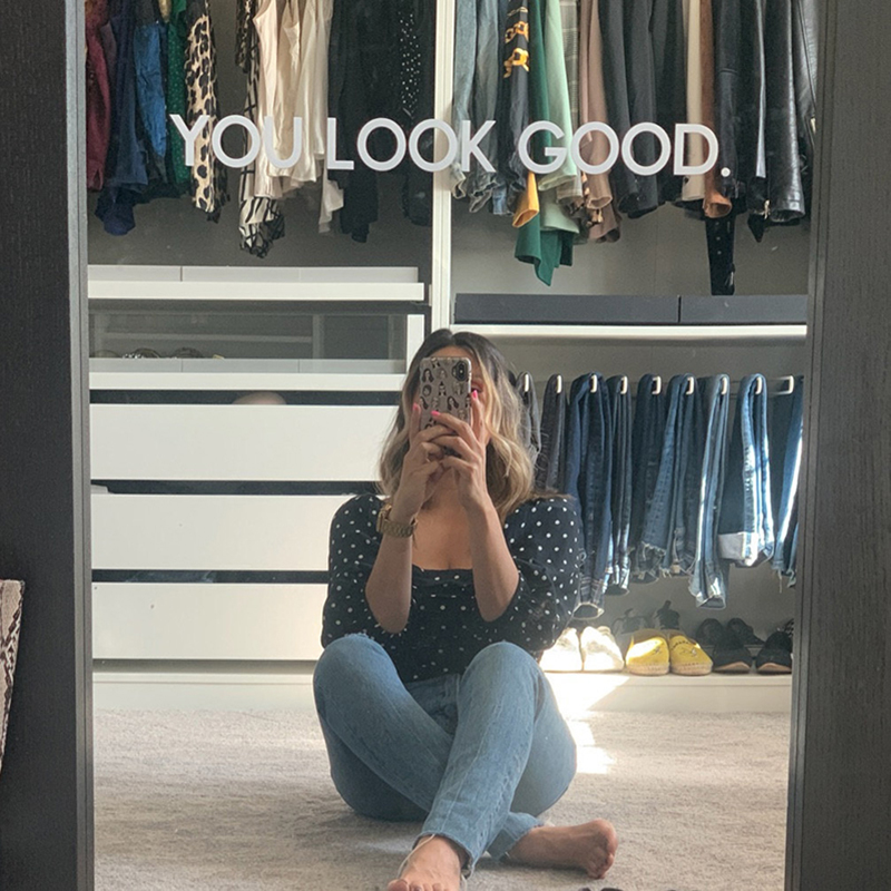 Home Goods Bathroom Mirrors - U Look Goede Spiegel Muursticker Badkamer