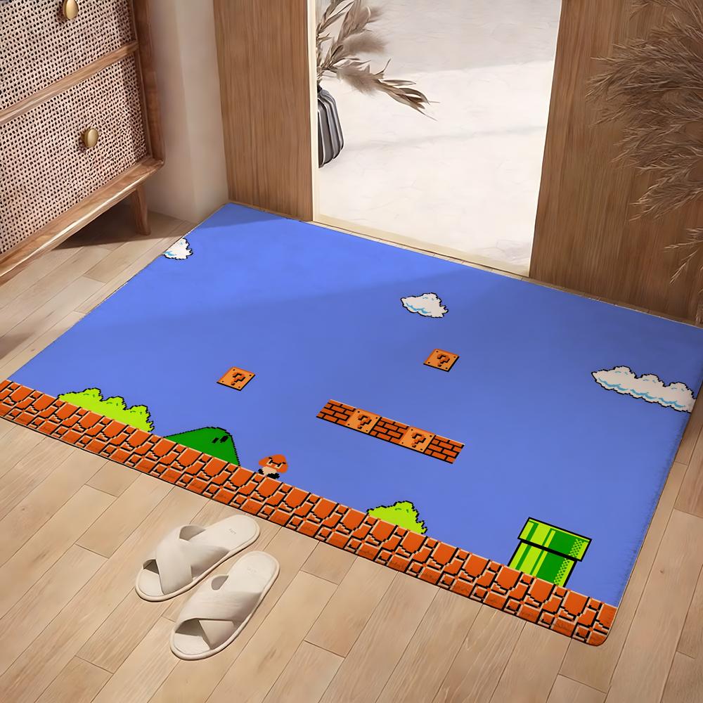 Home Bathroom Images - Anime Pixel Image Vloermat Zacht Flanellen