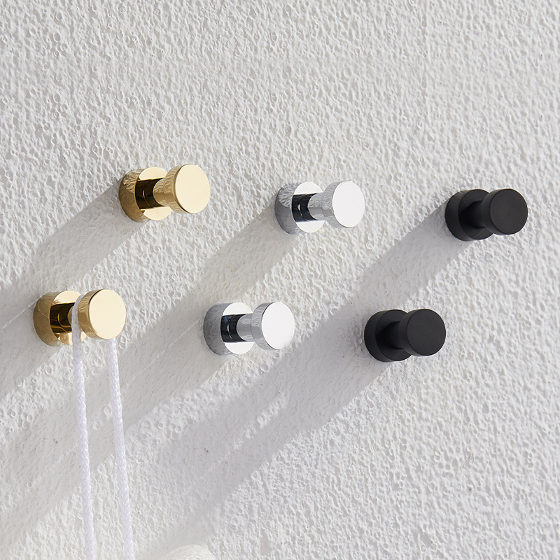 Home Creation Bathroom - 2/3/4/5 Stuks Messing Robe Haken Roestvrij