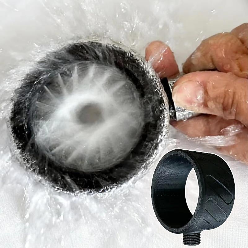 Home Creation Bathroom - Heren hogedrukdouchekop 1 stuks spiraalsproeier waterbesparend