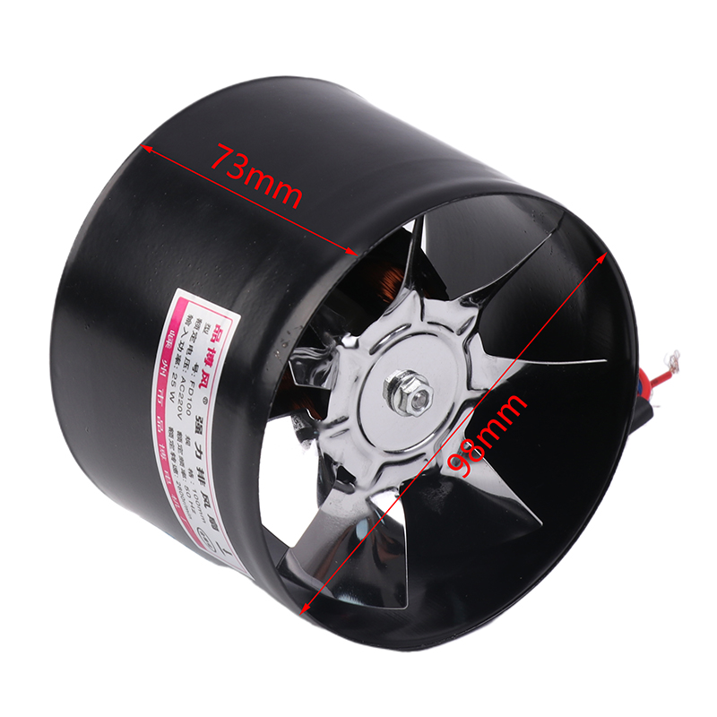 4 inch ventilator voor thuiske - Home Bathroom Extractor Fan recensie en prijs