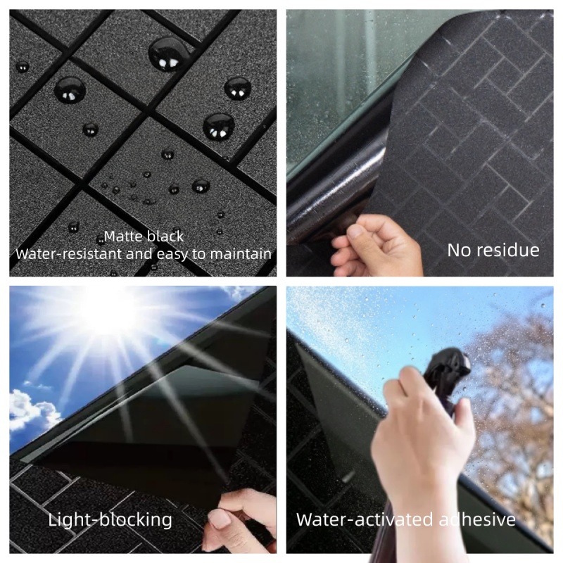 Privacy Blackout raamfolie, ze - Home Bathroom Window Tint recensie en prijs