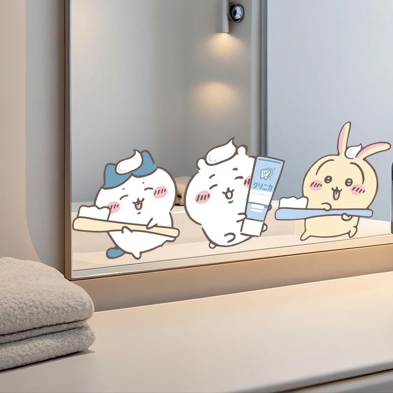 Hot Chiikawa spiegelstickers s - Home Creation Bathroom recensie en prijs