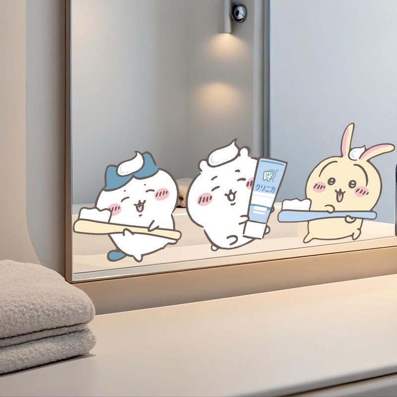 Hot Chiikawa spiegelstickers s - Home Creation Bathroom recensie en prijs