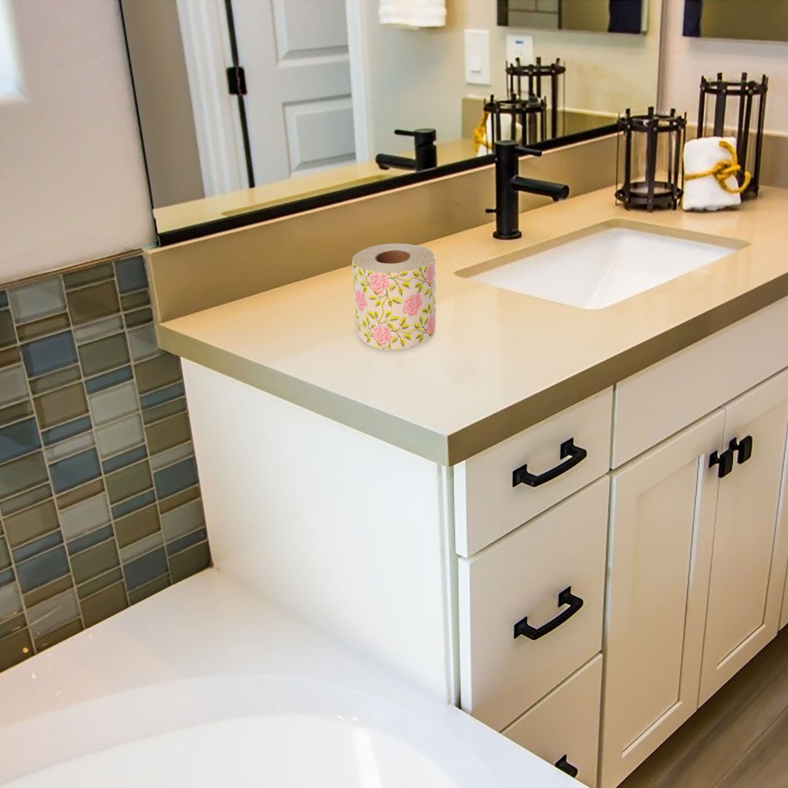 Grappige toiletrol met schatti - Home Bathroom Design recensie en prijs