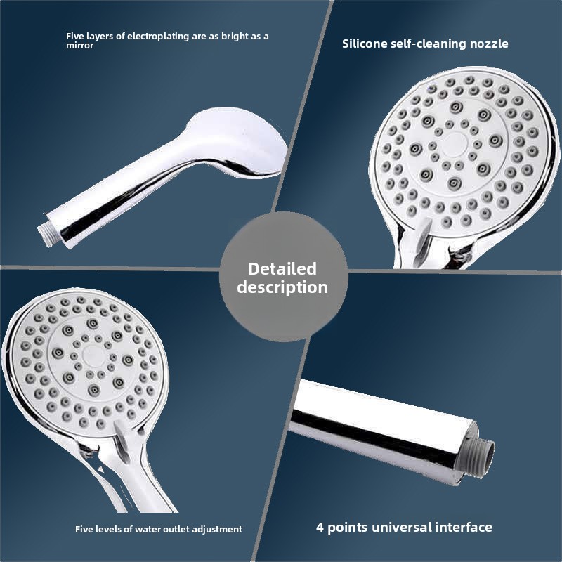 Hoge druk douchekop met verste - Home Bathroom Upgrades recensie en prijs