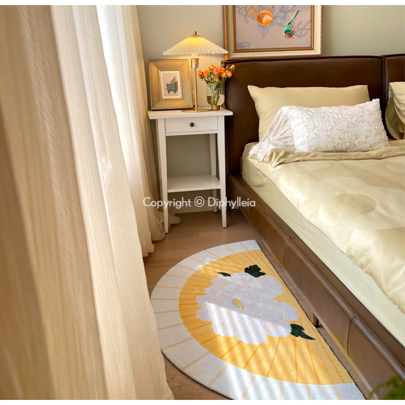 Diphylleia Oosterse Pioen Tapi - Home Bathroom Dimensions recensie en prijs