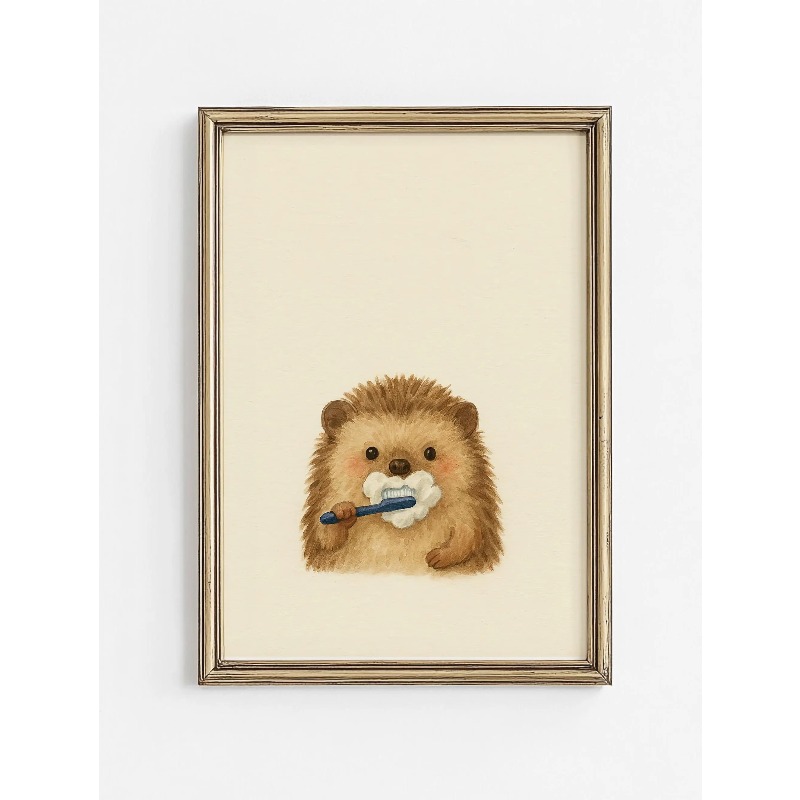 1PC Frameloze schattige dieren - Home Bathroom Pictures recensie en prijs