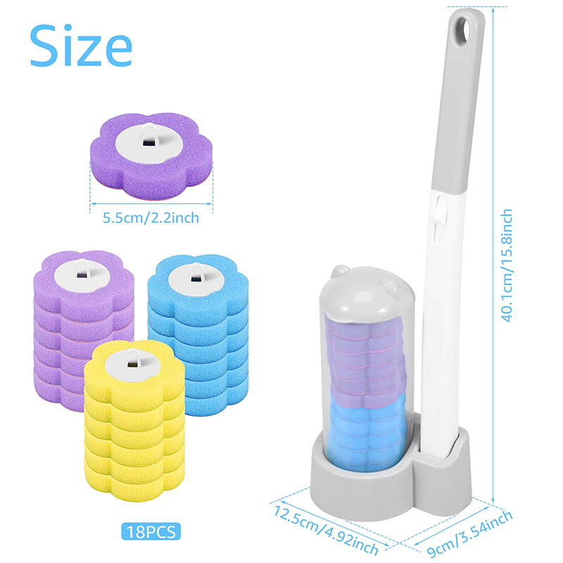 Een nieuwe set toiletborstels, - Home Bathroom Upgrades recensie en prijs