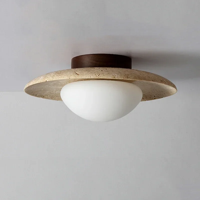 Natuursteen plafondlamp Japans - Japan Bathroom.Home recensie en prijs