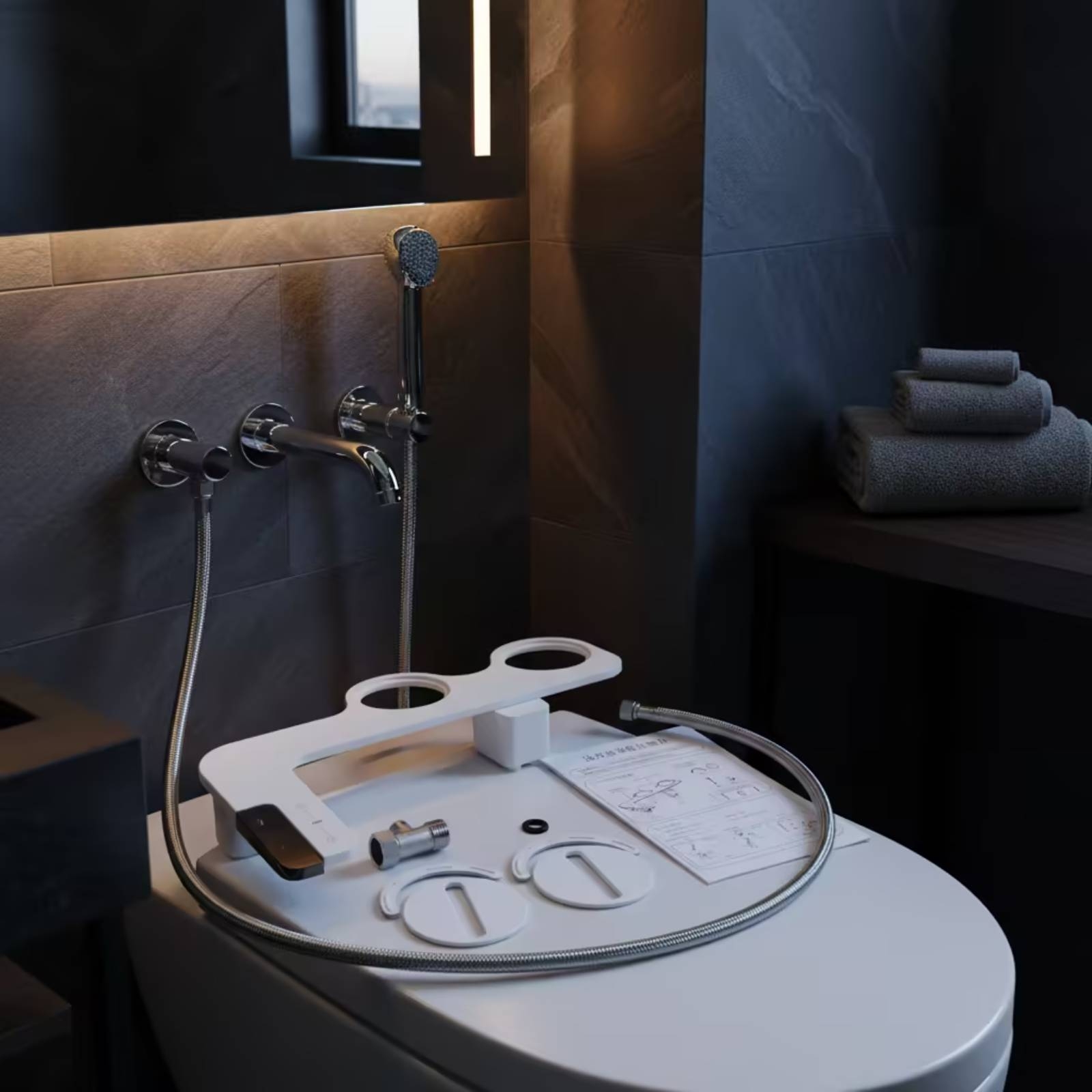Bidet met zijbedieningspaneel, - Home Bathroom Design recensie en prijs