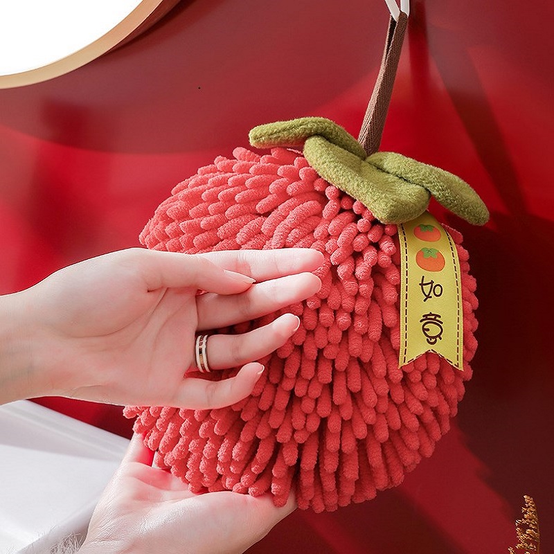 kkjoy Leuke handdoek met rode  - Home Bathroom Design recensie en prijs