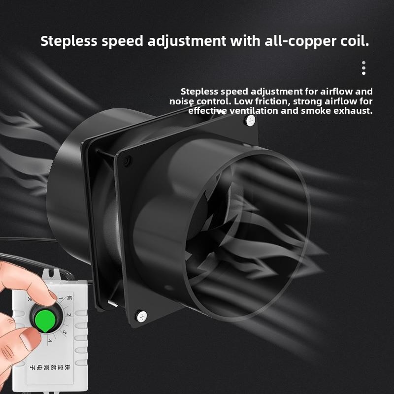 Krachtige, snelheidsregelbare  - Home Bathroom Exhaust Fan recensie en prijs