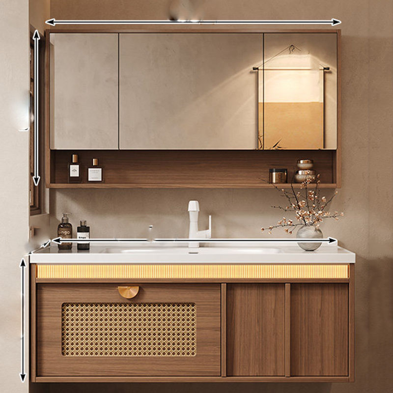 Houten opbergkast voor badkame - Home Bathroom Partition Wall recensie en prijs