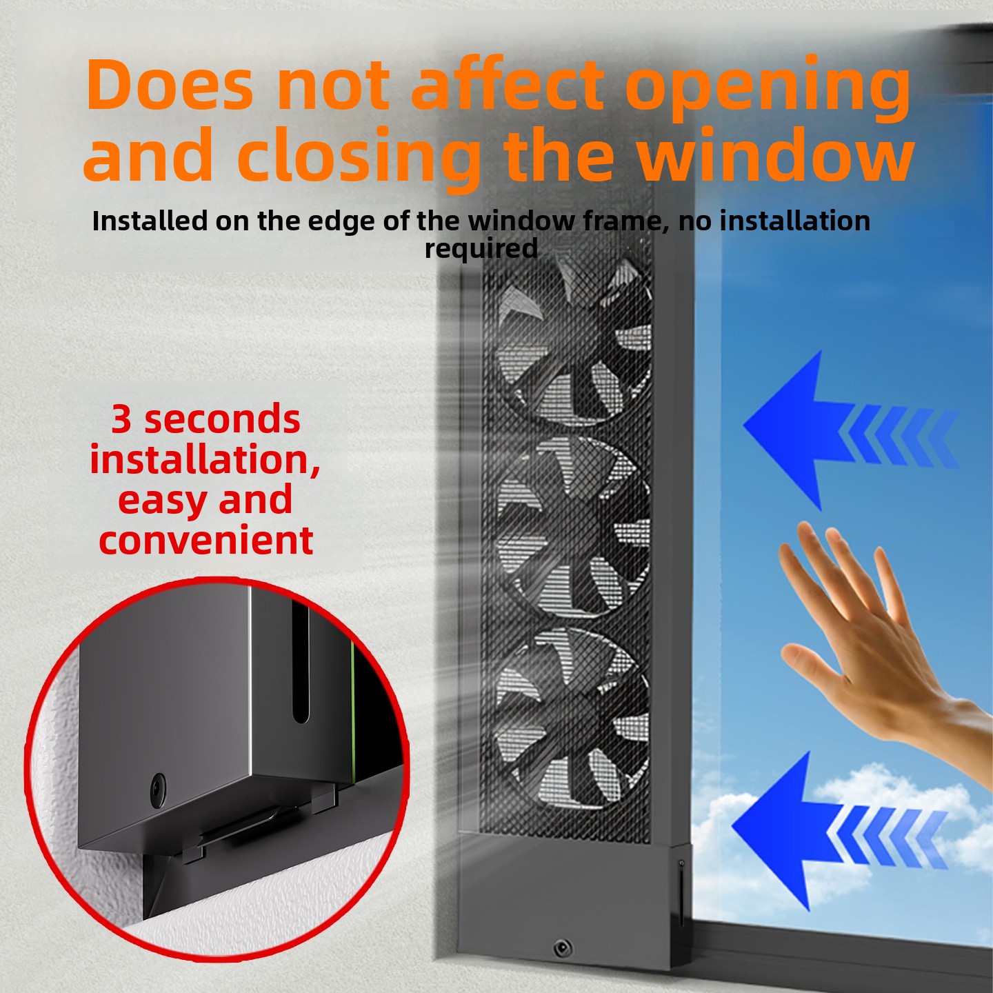 Raamventilator zonder gereedsc - Home Bathroom Exhaust Fan recensie en prijs