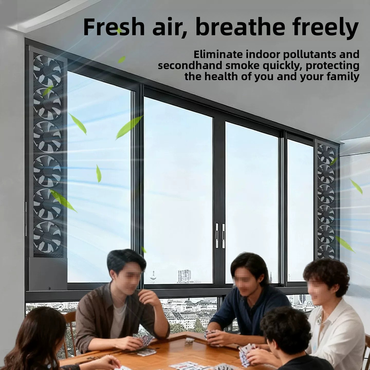 Raamventilator zonder gereedsc - Home Bathroom Exhaust Fan recensie en prijs