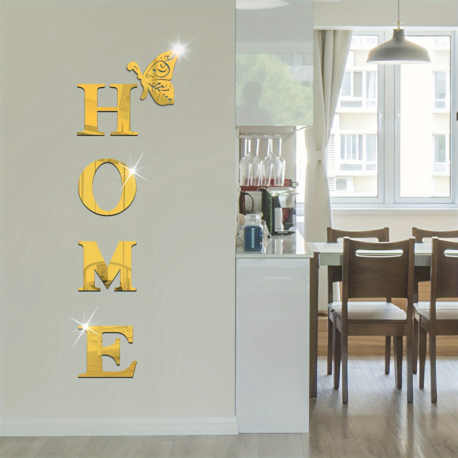 1Set 3D Spiegel Muur Sticker N - Home Goods Bathroom Mirrors recensie en prijs