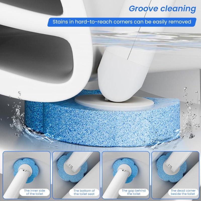 Toiletborstel met wegwerpverva - Home Bathroom Upgrades recensie en prijs