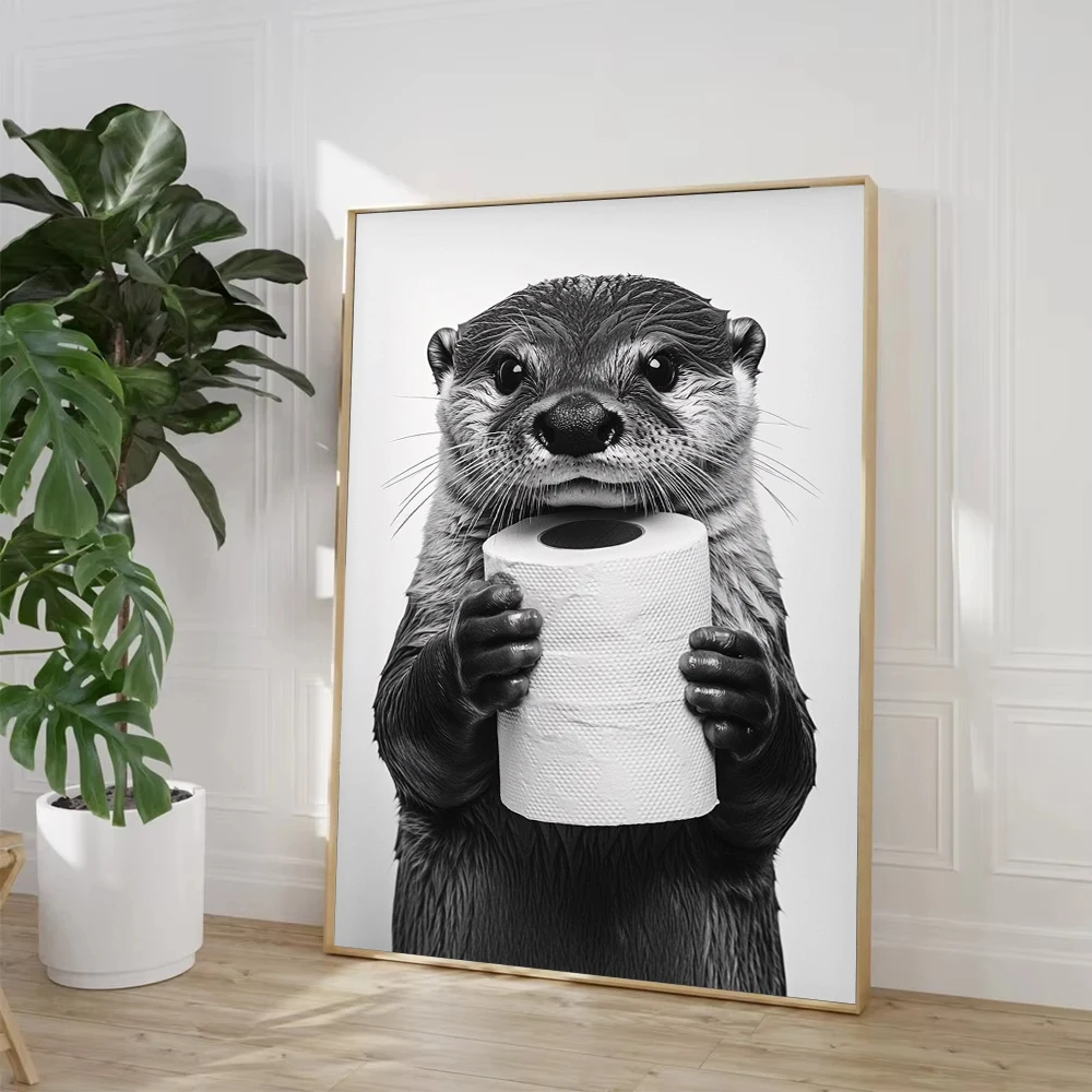 Hooglandkoe Otter Kat Wasbeer  - Home Bathroom Pictures recensie en prijs