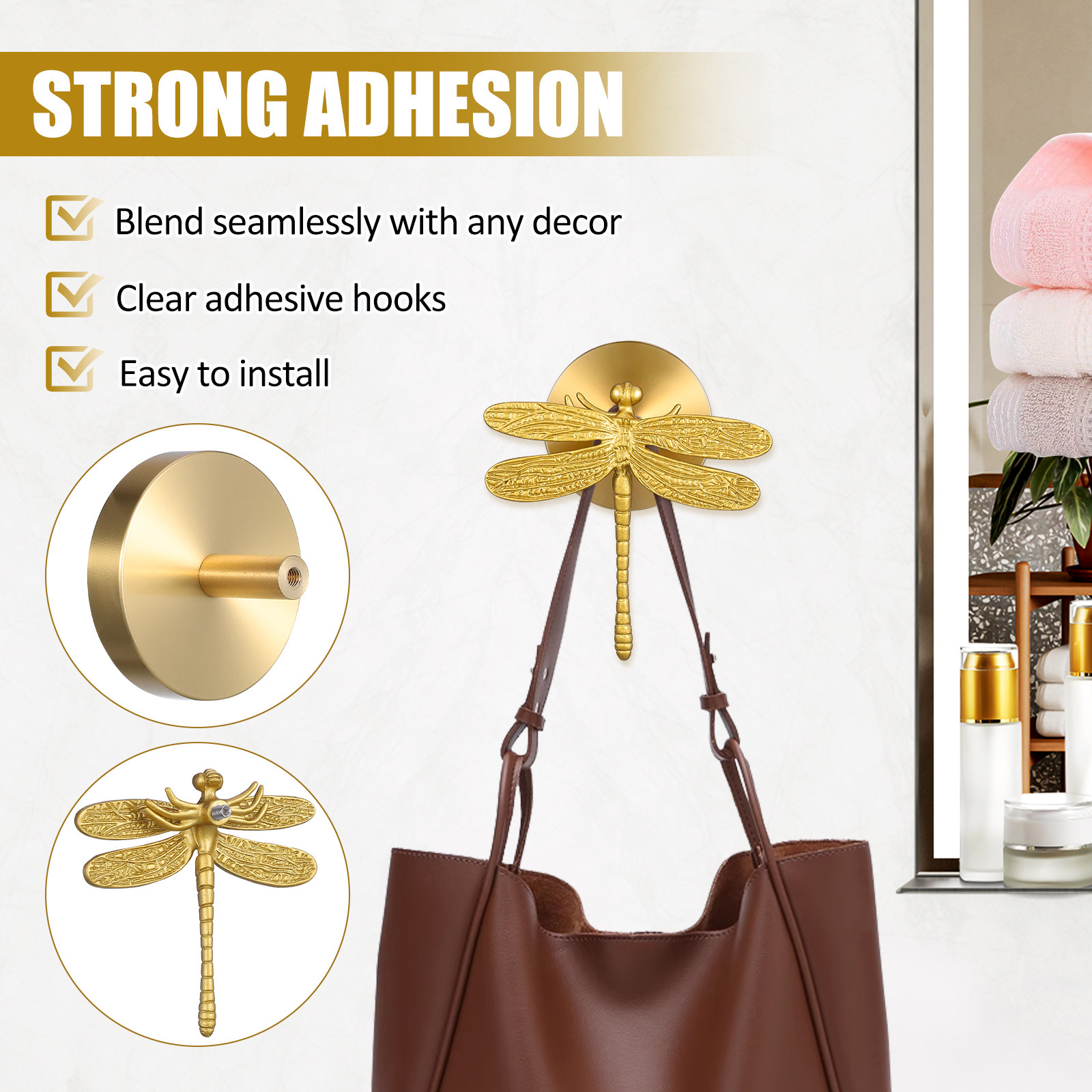 Wandmontage kapstok met creati - Home Bathroom Design recensie en prijs