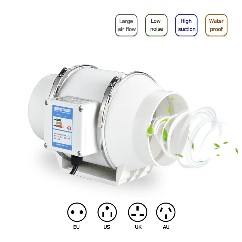 3 inch 4 inch 5 inch 6 inch 8  - Home Bathroom Exhaust Fan recensie en prijs