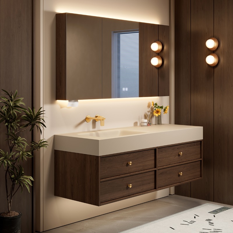 Moderne luxe badkamerkast opbe - Home Bathroom Partition Wall recensie en prijs