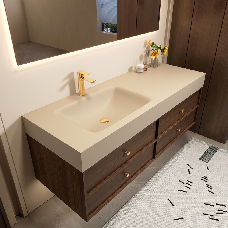 Moderne luxe badkamerkast opbe - Home Bathroom Partition Wall recensie en prijs