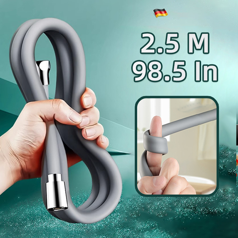 2,5 m grijze extra lange silic - Home Bathroom Renovation recensie en prijs