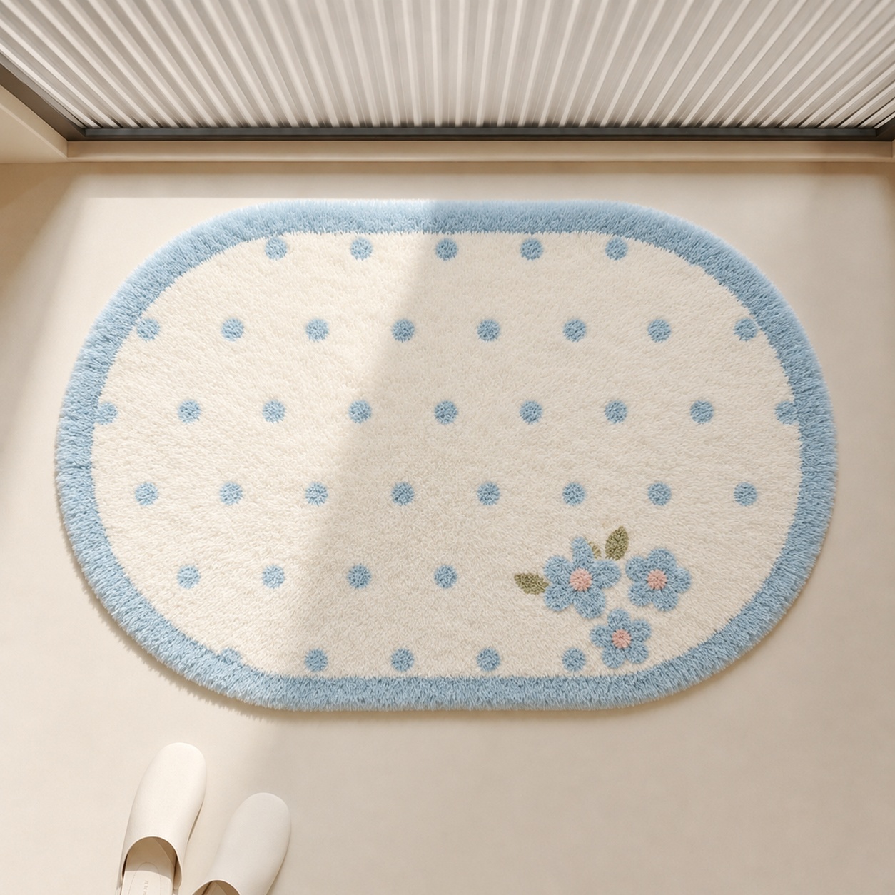 Roze aardbeien pluche badmat,  - Home Bathroom Carpet recensie en prijs