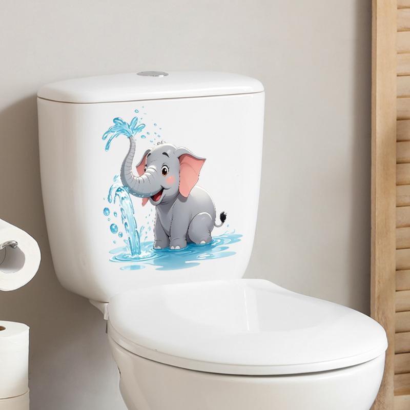 Toiletsticker met oceaanthema, - Home Bathroom Design recensie en prijs