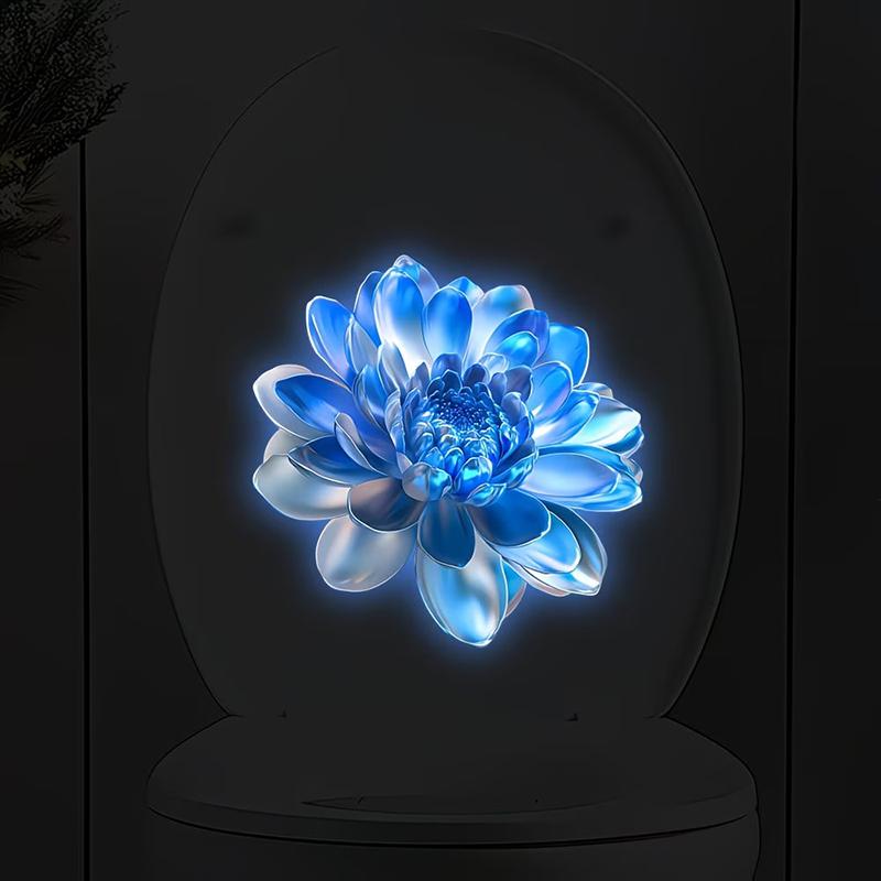Glow In The Dark Floral Toilet - Home Bathroom Upgrades recensie en prijs