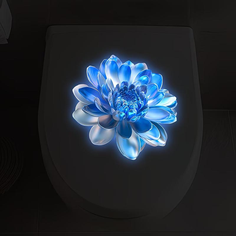 Glow In The Dark Floral Toilet - Home Bathroom Upgrades recensie en prijs