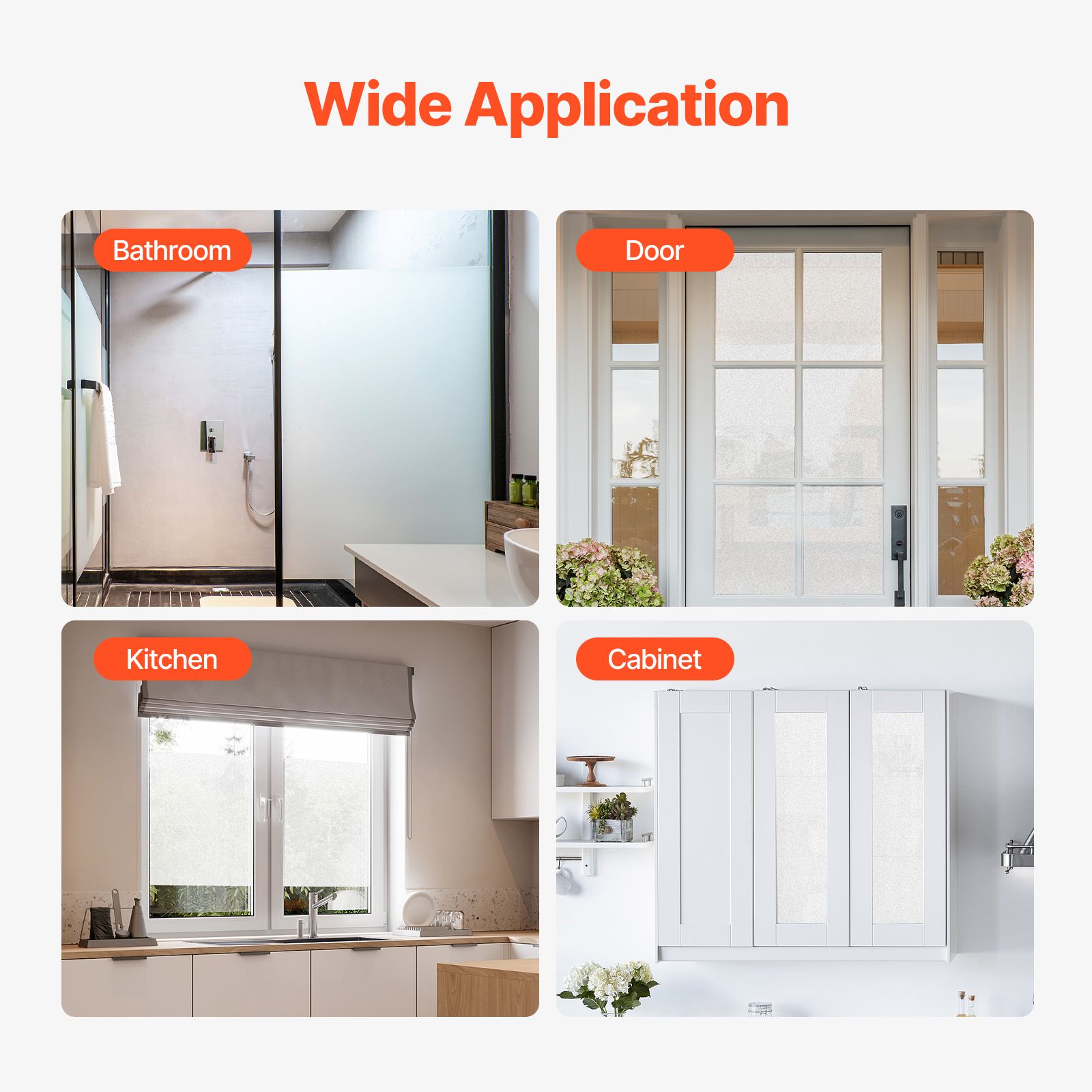 Privacyfolie voor ramen, matgl - Home Bathroom Window Tint recensie en prijs