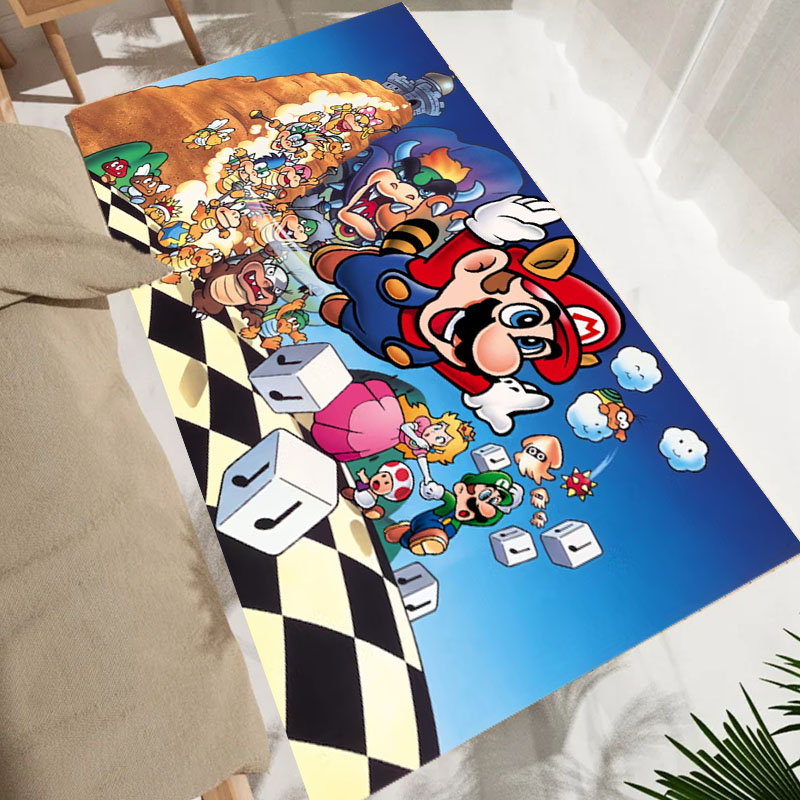 Cartoon S-Super M-Mario Bros G - Home Bathroom Carpet recensie en prijs
