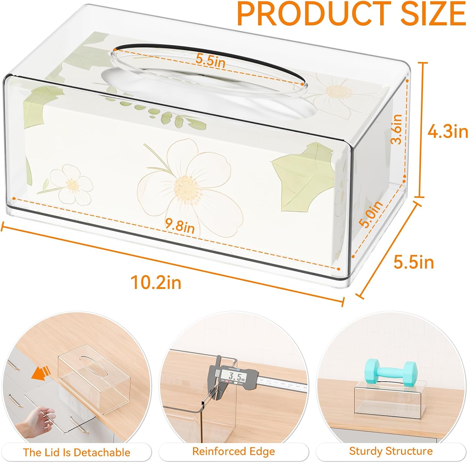 Acryl Tissue Box Houder Rechth - Home Bathroom Images recensie en prijs