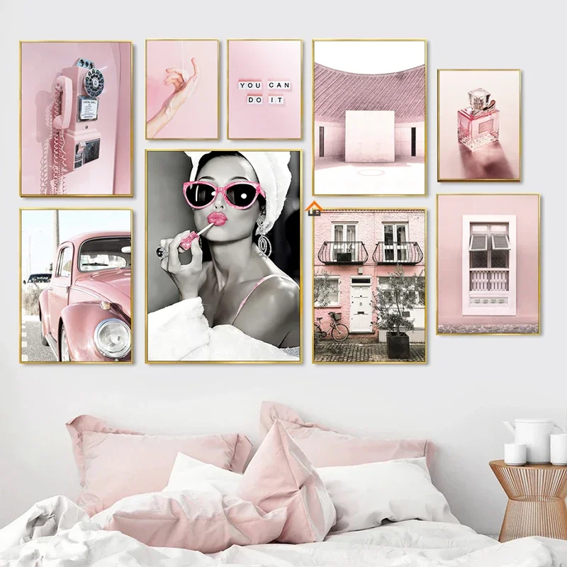 Luxe Parfum Vrouwen Roze Vinta - Home Bathroom Pictures recensie en prijs